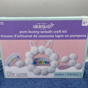 Creatology Easter Pom Bunny Wreath Craft Kit.